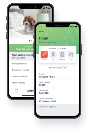 A digital vaccination record